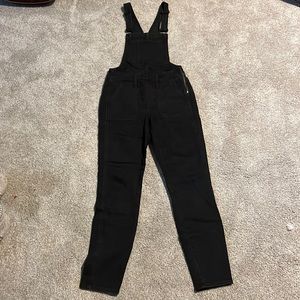 Madewell Black Overalls